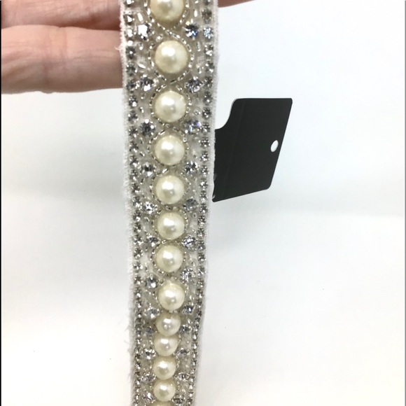 CRYSTAL BEADED BRIDAL/HEADBAND - Picture 9 of 11